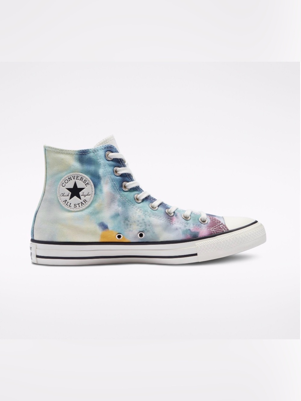 Chuck Taylor All Star Tie-Dye Unisex High Top Sneakers, Size: Men’s 11 Women 13